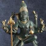 Indonesian Bronze Nataraja | 24" Height, 17" Width | 4.8 kg | Lost Wax Cast | Dancing Shiva Cosmic Dance | Sacred Art | Jaipurio